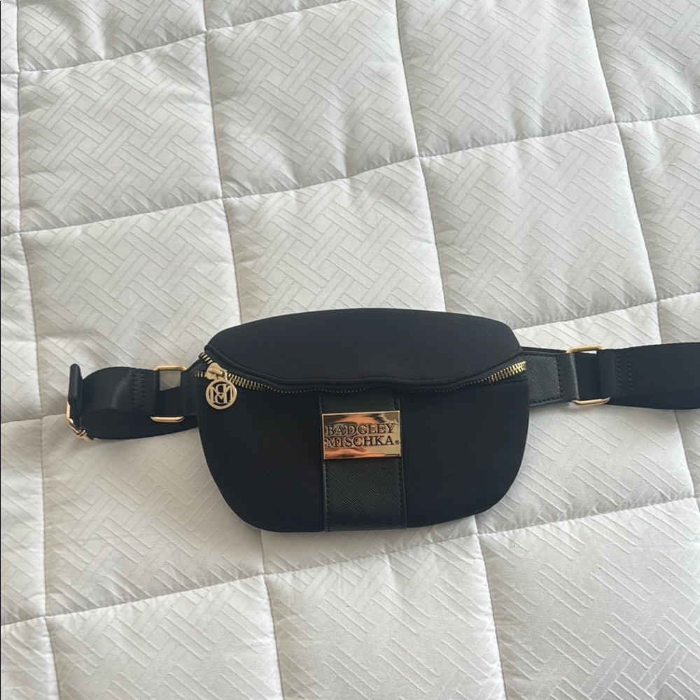 Black BCBG Max Azria Belt Bag